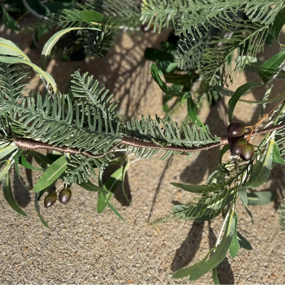 Frontgate Olive Garland - 6 ft - NWT